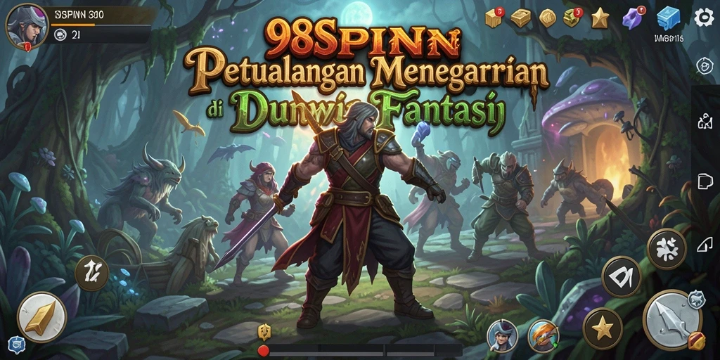 Screenshot gameplay menampilkan momen petualangan yang seru di 98SPIN.