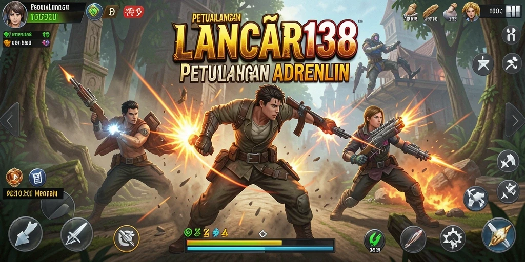 Tampilan gameplay LANCAR138 dengan aksi seru dan mendebarkan.