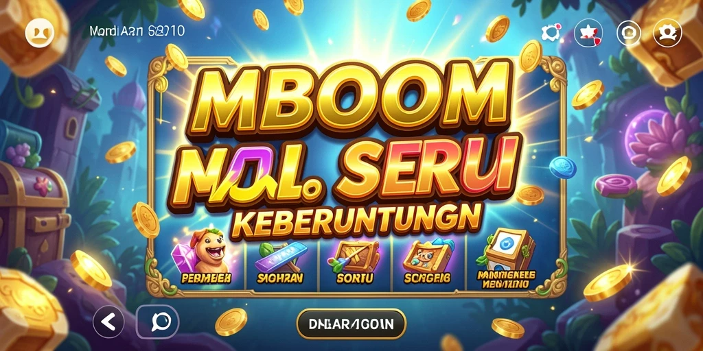 Tampilan gameplay slot yang menawan dalam MBOOM.