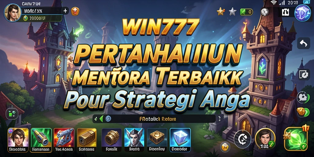 Gameplay Tower Defense yang seru dan strategis di WIN777.
